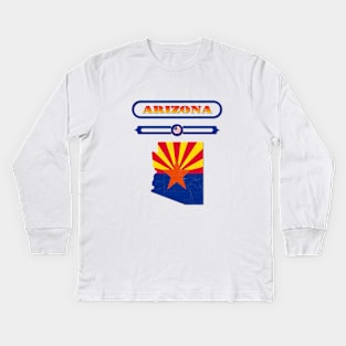 ARIZONA STATE, UNITED STATES, USA. SAMER BRASIL Kids Long Sleeve T-Shirt